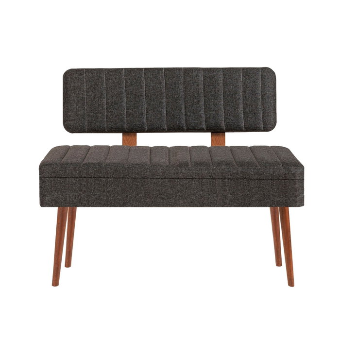 Hanah Home Banco 1053 - 1 Anthracite y Nogal